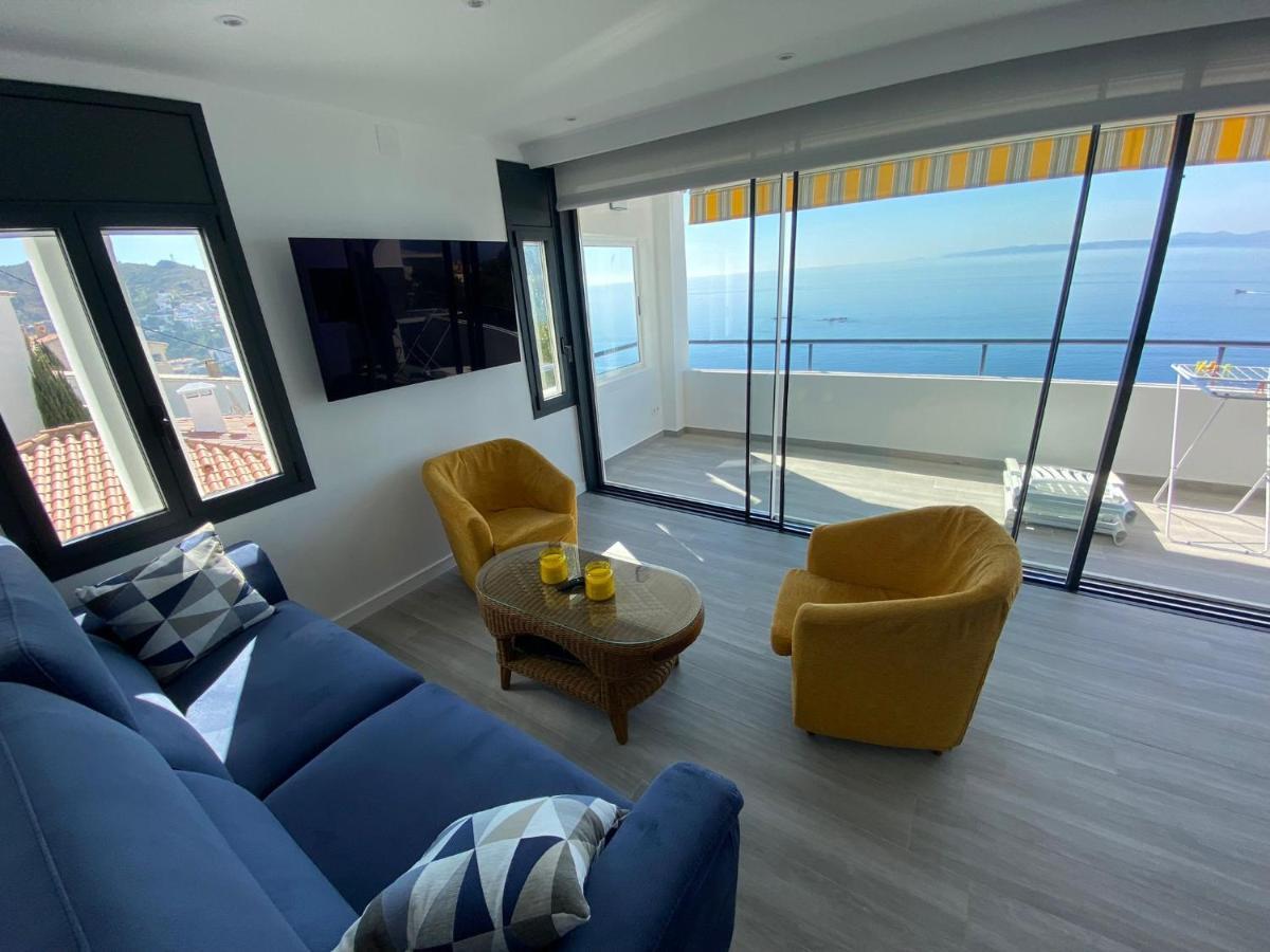 Appartement Vues Mer Proche Plage Roses Dış mekan fotoğraf